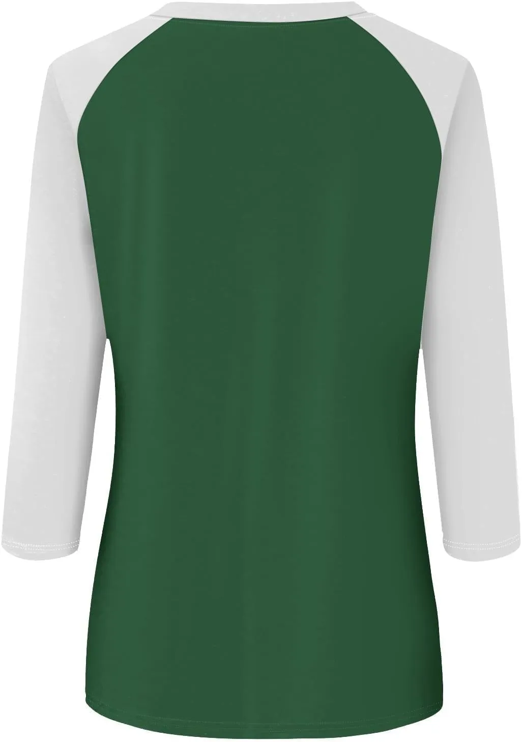 Womens Color Block Tee Crewneck 3/4 Sleeve Summer Top Pullover Lightweight Stretch Soft T Shirts 2025 Trendy Outfits
