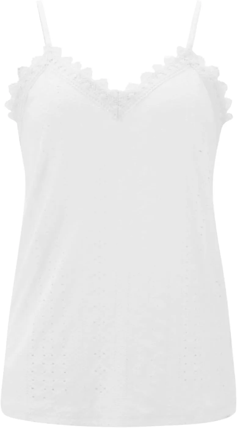 Women's Cotton Tank Top with Shelf Bra Breathable Holiday Quick Dry Adjustable Strap Camisole Basic Cami Tanks