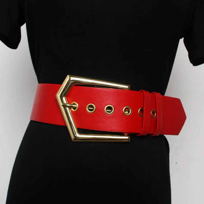 Women's Suit Stylish Niche French Wide Belt