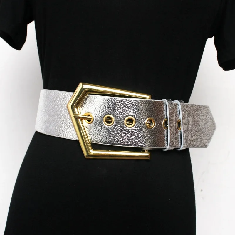 Women's Suit Stylish Niche French Wide Belt